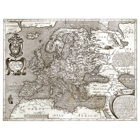 Arnoldi, Arnoldo di – Mapa Evropy [1600]