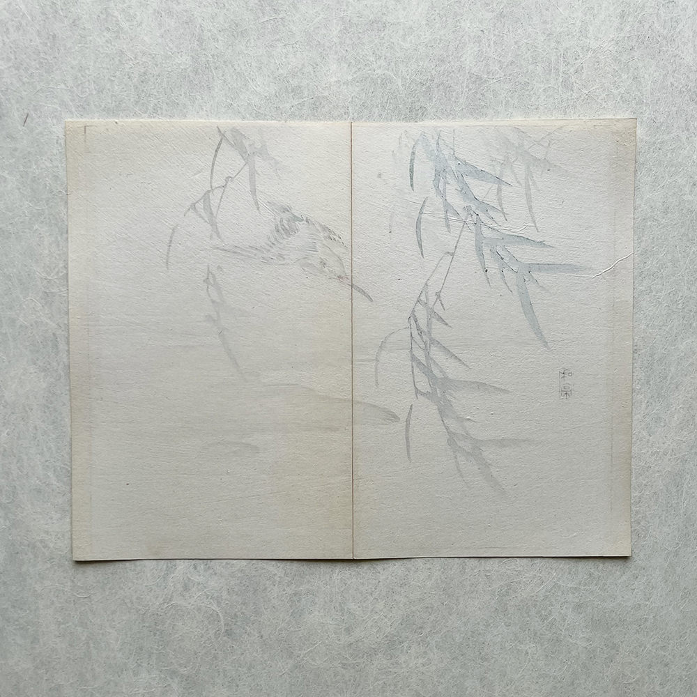 Taki Katei - Ledňáček. Album Tansei Ippan (1894).